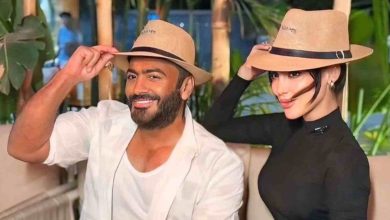 In pictures Tamer Hosny opens his restaurant Adam in the presence of Basma Bousil and the stars